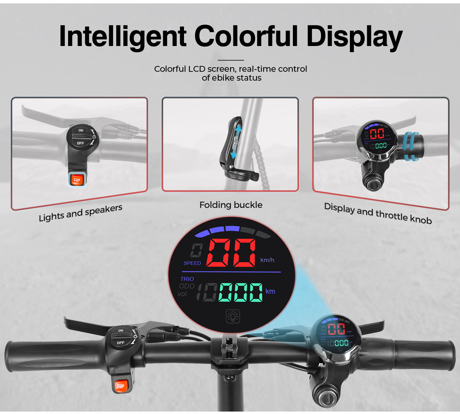 Samebike elektrická koloběžka SM-C01 - 3